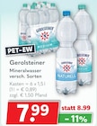 Mineralwasser im Angebot bei Getränkeland in Frankfurt Mineralwasser Angebote von Gerolsteiner bei Getränkeland Frankfurt für 7,99 €
