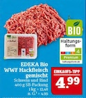 WWF Hackfleisch gemischt Angebote von EDEKA Bio bei Marktkauf Schwabach für 4,99 €