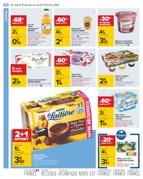Prix et réduction Michel Et Augustin dans le prospectus Carrefour en cours Offre Michel Et Augustin dans le catalogue Carrefour du moment à la page 10