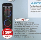 Küchenblock im V-Markt Prospekt Partybox mit CD PS10BTCD von Reflexion im aktuellen V-Markt Prospekt für 139,00 €