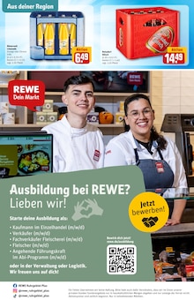 Bier im REWE Prospekt "Dein Markt" mit 35 Seiten (Monheim (Rhein))