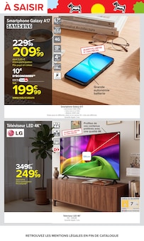 Promotion Téléphonie dans le prospectus Carrefour, valable du 15/09/2026 au 28/09/2026 Promo Téléphonie dans le catalogue Carrefour du moment à la page 72