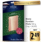Forellen-Filets Angebote von Krone bei EDEKA Singen für 2,49 €