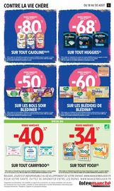 Couches en promo dans le catalogue Intermarché Hyper à la page 5