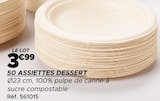 50 assiettes dessert - Gifi à Boulogne-Billancourt 50 assiettes dessert en promo chez Gifi Boulogne-Billancourt à 3,99 €