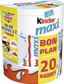 Casino Supermarchés Lille - KINDER maxi Promo KINDER maxi dans le catalogue Casino Supermarchés "Priorité aux promos" à Lille