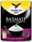 Riz Basmati Micro-Ondable - Taureau Ailé - Hyper U à Charleville-Mézières Riz Basmati Micro-Ondable - Taureau Ailé en promo chez Hyper U Charleville-Mézières à 0,54 €