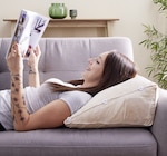 Coussin de lecture dans le catalogue Gifi