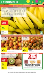 Prix et réduction Kiwi dans le prospectus Carrefour en cours Offre Kiwi dans le catalogue Carrefour du moment à la page 39