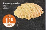 Streuselschnecke natur im V-Markt Prospekt Streuselschnecke natur von im aktuellen V-Markt Prospekt für 1,10 €