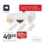 GLÄSER-SET im XXXLutz Prospekt GLÄSER-SET von LEONARDO im aktuellen XXXLutz Prospekt für 49,99 €