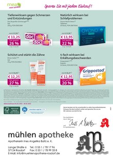 Küche im mea - meine apotheke Prospekt "Unsere Februar-Angebote" mit 4 Seiten (Göttingen)