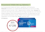 Paracetamol 500 mg Tabletten 1/2 bei LINDA im Balve Prospekt für 1,95 €