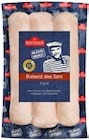 Bratwurst im Angebot bei Kaufland in Stralsund Bratwurst Angebote von DIE ROSTOCKER bei Kaufland Stralsund für 1,99 €