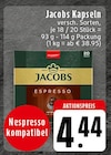 Kapseln im Angebot bei EDEKA in Velbert Kapseln Angebote von Jacobs bei EDEKA Velbert für 4,44 €