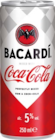 Aktuelles Bacardi&Cola Angebot bei Travel FREE in Chemnitz ab 1,49 €