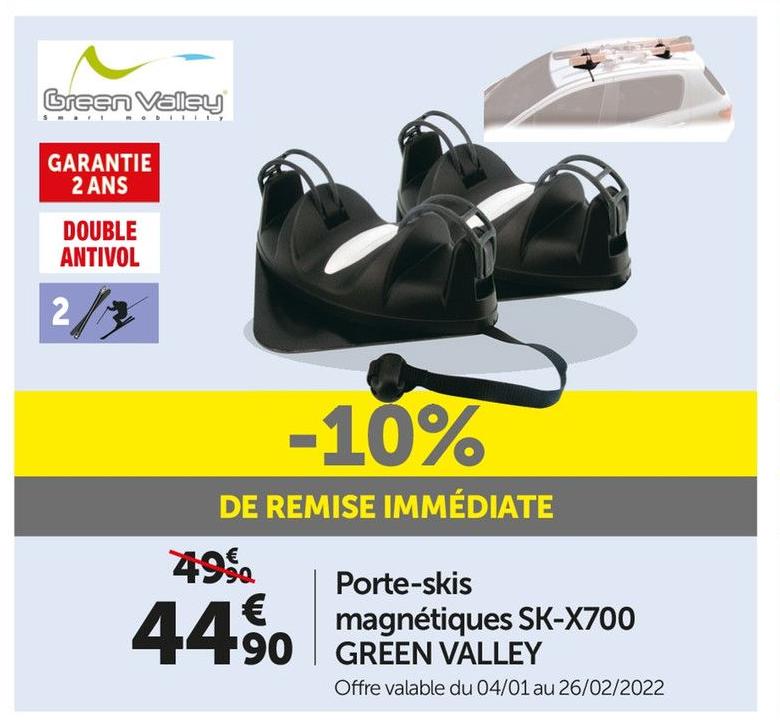 Roady Trappes - Porte-skis magnétiques SK-X700 Promo Porte-skis magnétiques SK-X700 dans le catalogue Roady Prix coûtant à Trappes