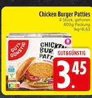 Chicken Burger Patties im EDEKA Prospekt Chicken Burger Patties von GUT&GÜNSTIG im aktuellen EDEKA Prospekt für 3,45 €