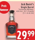 Single Barrel Angebote von Jack Daniel's bei EDEKA Hamm für 29,99 €