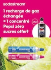 CYLINDRE SODASTREAM
ROSE OU BLEU +
CONCENTRÉ PEPSI ZÉRO
SUCRES 440ML OFFERT - SODASTREAM en promo chez Auchan Hypermarché CYLINDRE SODASTREAM
ROSE OU BLEU +
CONCENTRÉ PEPSI ZÉRO
SUCRES 440ML OFFERT - SODASTREAM dans le catalogue Auchan Hypermarché