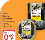 Katzennassfutter im Angebot bei GLOBUS in Hof Katzennassfutter Angebote von Sheba bei GLOBUS Hof für 0,49 €