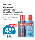 Coffein C1 von Alpecin im aktuellen V-Markt Prospekt für 4,99 €