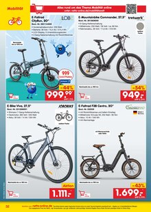 Fahrrad im Netto Marken-Discount Prospekt "netto-online.de - Exklusive Angebote" mit 36 Seiten (Koblenz)