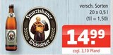 Weissbier Angebote von Franziskaner bei Getränke Oase Ahlen für 14,99 €