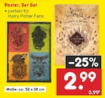 Poster, 2er Set Angebote bei Netto Marken-Discount Ravensburg für 2,99 €