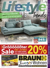 BRAUN Möbel-Center Prospekt für Kehl: "Lifestyle Trends", 4 Seiten, 06.08.2025 - 06.09.2025