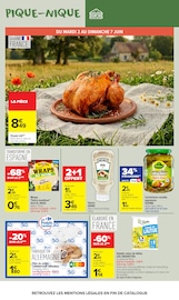 Promos Poulet dans le catalogue "LE MOIS DES SUPPORTERS" de Carrefour Market Poulet en promo dans le catalogue Carrefour Market à la page 7