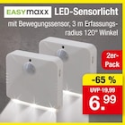 LED-Sensorlicht von EASYmaxx im aktuellen Zimmermann Prospekt