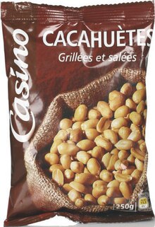 Petit Casino Toulouse - Cacahuètes grillées et salées Promo Cacahuètes grillées et salées dans le catalogue Petit Casino "# prêts à déjeuner au soleil ?" à Toulouse