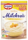 Milchreis von Dr. Oetker im aktuellen Lidl Prospekt