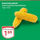 Zuckermais gekocht im Angebot bei GLOBUS in Halle Zuckermais gekocht Angebote bei GLOBUS Halle für 1,69 €