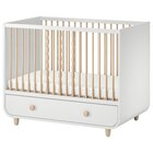 Babybett mit Schubfach weiß im Angebot bei IKEA in Hamm Babybett mit Schubfach weiß Angebote von MYLLRA bei IKEA Hamm für 359,00 €