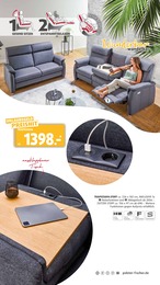 Polstermöbel Fischer Sofa im Prospekt 