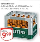 Aktuelle Veltins Angebote bei GLOBUS in Duisburg Aktuelles Pilsener Angebot bei GLOBUS in Duisburg ab 9,99 €