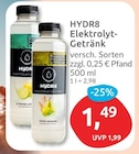 HYDR8 Elektrolyt-Getränk Zitrone-Limette für 1,49 € bei budni im Angebot HYDR8 Elektrolyt-Getränk Zitrone-Limette im aktuellen budni Prospekt