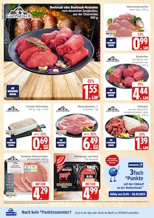 Fleisch im E center Prospekt "Top Angebote" mit 44 Seiten (Rostock)