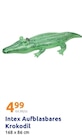Aufblasbares Krokodil im Angebot bei Action in Nordhausen Aufblasbares Krokodil Angebote von Intex bei Action Nordhausen für 4,99 €
