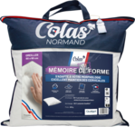 oreiller mémoire de forme colas normand - COLAS NORMAND en promo chez Auchan Hypermarché Montluçon à 10,99 €