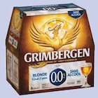 Bière blonde sans alcool 0.0 - GRIMBERGEN - Intermarché à Hyères Bière blonde sans alcool 0.0 - GRIMBERGEN en promo chez Intermarché Hyères à 3,45 €