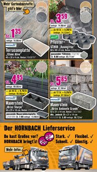 Pflastersteine im Hornbach Prospekt "Du kannst es Dir vorstellen. Du kannst es auch bauen." mit 32 Seiten (Koblenz)
