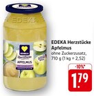 E center Bahnstock - Herzstücke Apfelmus Angebot im Prospekt Herzstücke Apfelmus bei E center im Bahnstock Prospekt für 1,79 €