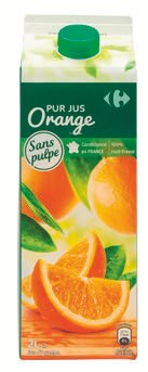 Alimentation électrique - CARREFOUR dans le catalogue Carrefour Pur jus d'orange - CARREFOUR à 1,78 € en promo chez Carrefour