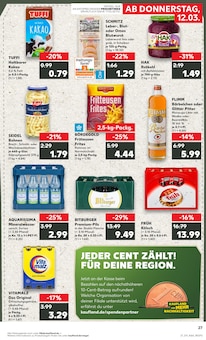 Bitburger im Kaufland Prospekt "Hier bin ich richtig" mit 66 Seiten (Alsdorf)