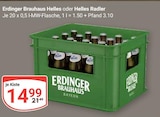 Helles Angebote von Erdinger Brauhaus bei GLOBUS Viersen für 14,99 €