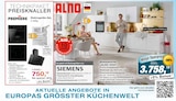 Einbauküche 1000 im Möbel Inhofer Prospekt Einbauküche 1000 von ALNO, Siemens im aktuellen Möbel Inhofer Prospekt für 750,12 €