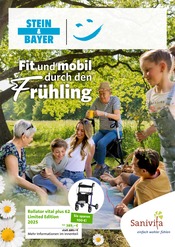 Aktueller Sanitätshaus Stein & Bayer GmbH Sanitätshaus Prospekt in Lebach und Umgebung, "Fit und mobil durch den Frühling" mit 6 Seiten, 13.03.2025 - 31.05.2025